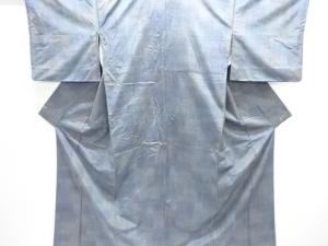 暈し柄織り出し手織り紬着物